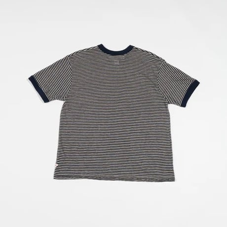 MELPLE "SEAVIEW LINEN RINGER S/S"