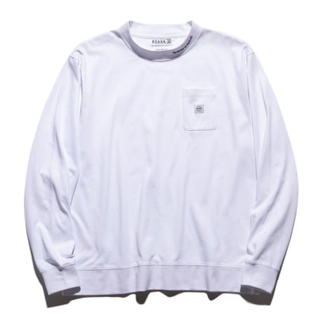 ROARK REVIVAL "LABEL" 9.3oz H/W MOCK NECK L/S POCKET TEE 2COLORS