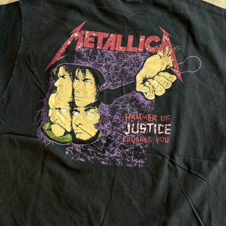 METALLICA DAMAGED JUSTICE TEE(NEW)