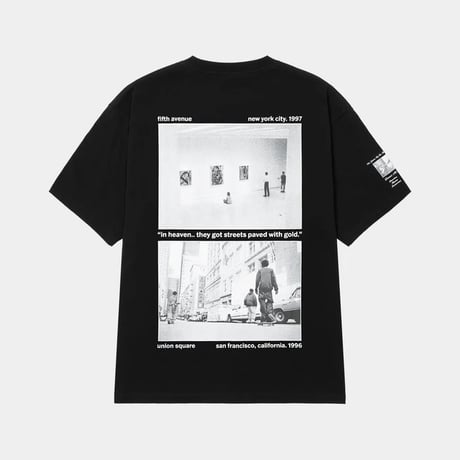 HUF WORLDWIDE "PAVED WITH GOLD TEE" 2COLORS
