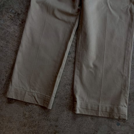 60's U.S. ARMY "COTTON UIFORM TWILL TROUSERS"
