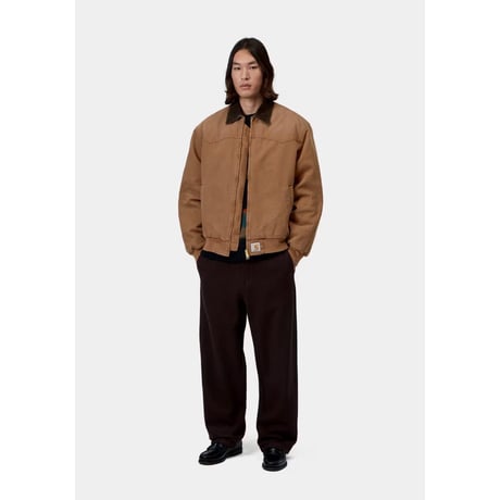 CARHARTT WIP "SANTA FE JACKET" [WIP HBROWN TBC ST CANVAS]