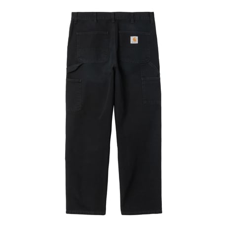 CARHARTT WIP "DOUBLE KNEE PANT" [BLACK STONE CANVAS]