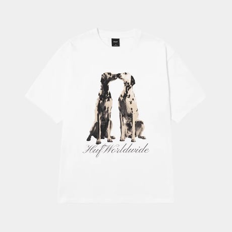 HUF WORLDWIDE "DOGGED TEE" 2COLORS