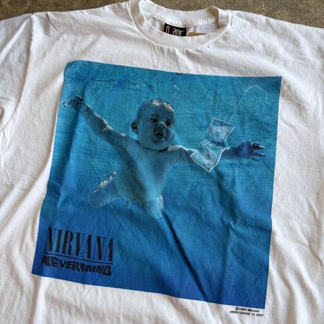 NIRVANA NEVERMIND TEE(NEW)