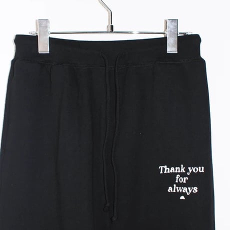 MELPLE "THANK YOU PANTS" [BLACK]