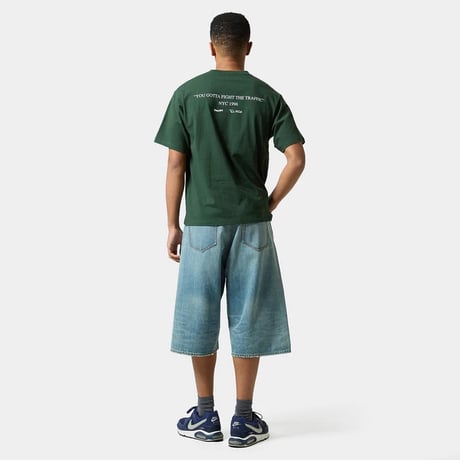 HUF WORLDWIDE "FIGHT THE TRAFFIC TEE" 2COLORS