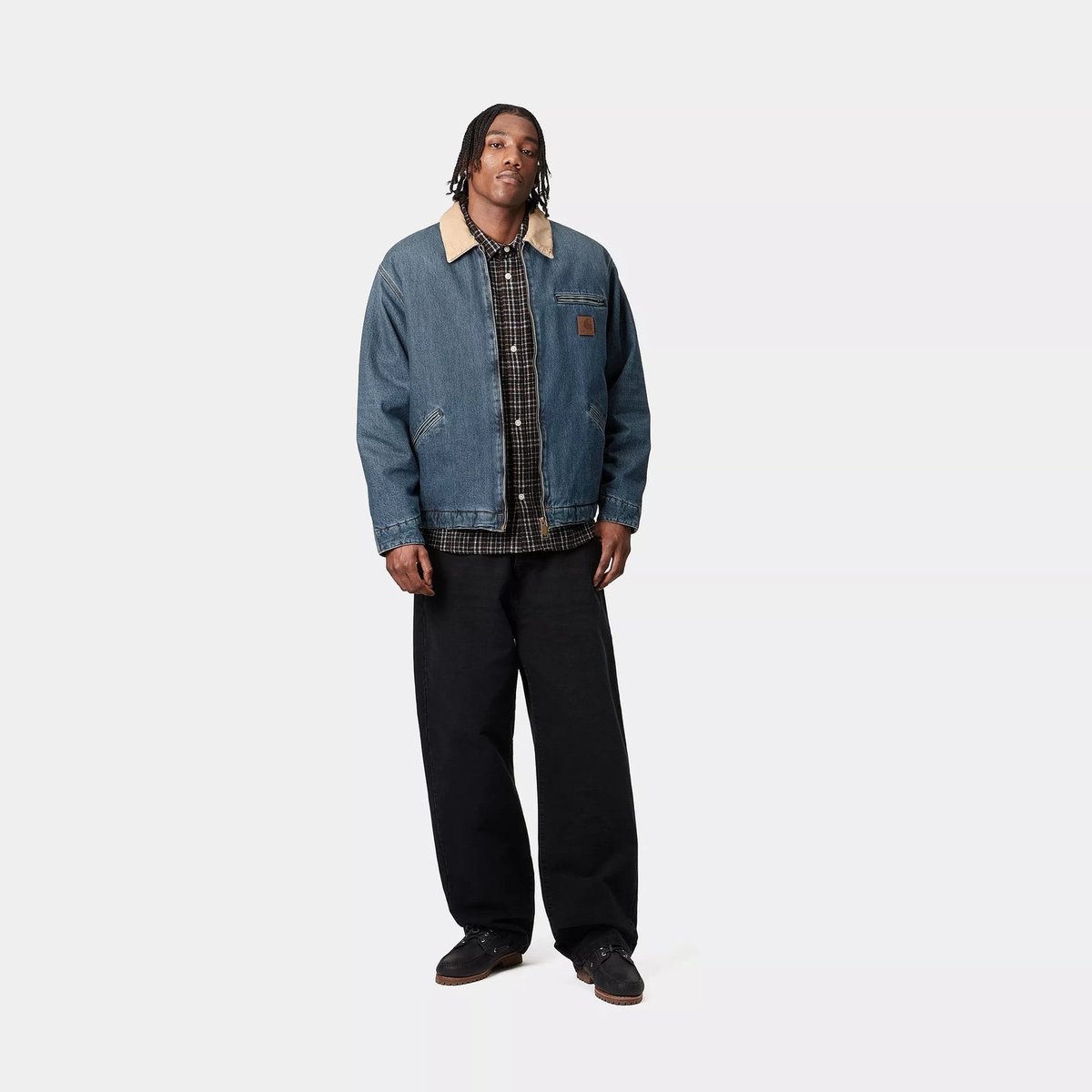CARHARTT WIP OG デトロイトジャケット未使用に近い carhartt WIP OG デトロイトジャケット 黒 Lサイズ