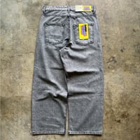 NEO BLUE "SUPER BAGGY JEANS" [ACID BLACK]