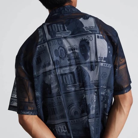HUF WORLDWIDE "GLOBAL CURRENCY LACE SHIRT"