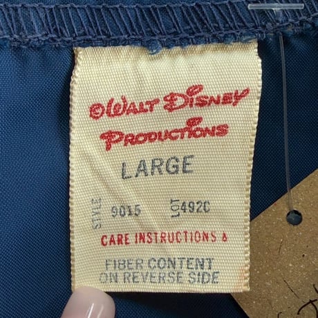 70-80's WALT DISNEY PRODUCTIONS  "MICKEY MOUSE NYLON JACKET"