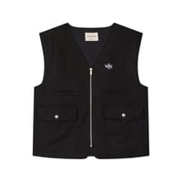 WALK IN PARIS "VESTE SANS MANCHES" [NOIR]