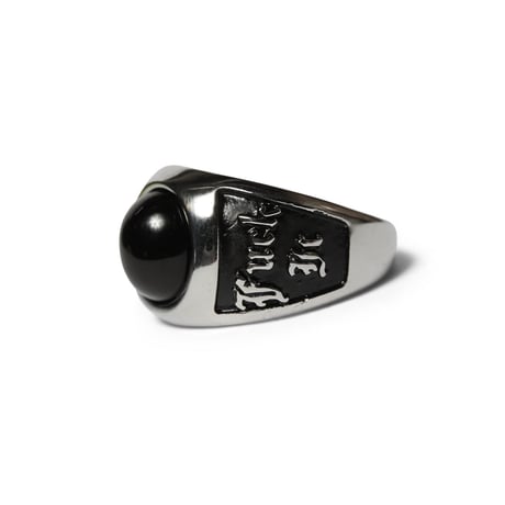 HUF WORLDWIDE "ONYX SIGNET RING"