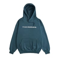 RAVE SKATEBOARDS "CORE LOGOHOODIE" 4COLORS