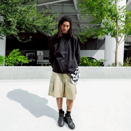 ORGANICSTA "ORGANIC COTTON BROADCLOTH DAILY ZIP HOODIE" 2COLORS