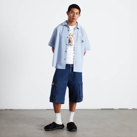 HUF WORLDWIDE "STUCK ON YOU PLAID SHIRT"
