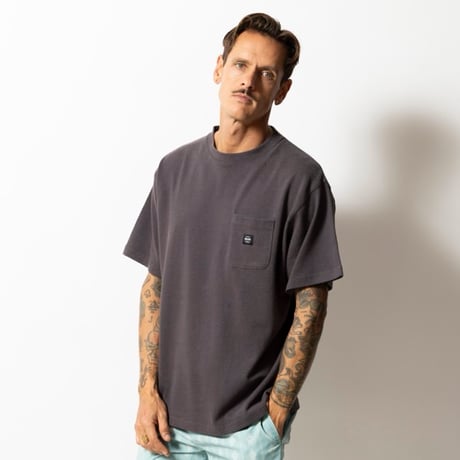 ROARK "H/W HEMPCOTTON S/S TEE" 2COLORS