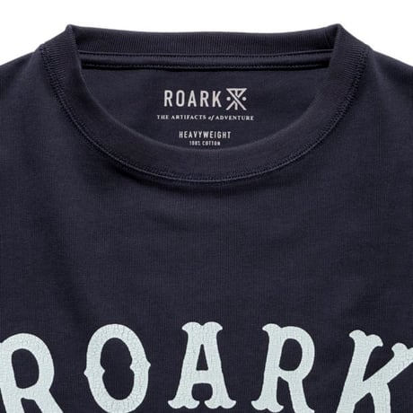 ROARK "MEDIEVAL LOGO" 14oz H/W TEE 2COLORS