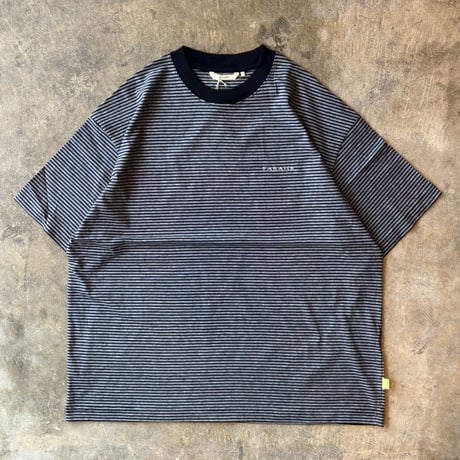 FARAH "MULTI STRIPED CREWNECK S/S TEE" 2COLORS