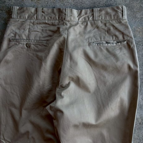 60's U.S. ARMY "COTTON UIFORM TWILL TROUSERS"