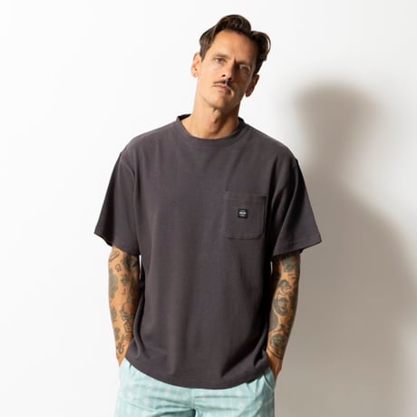 ROARK "H/W HEMPCOTTON S/S TEE" 2COLORS
