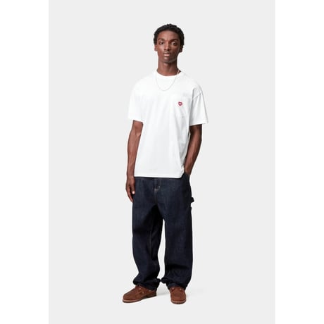 CARHARTT WIP "S/S POCKET HEART T-SHIRT" 2COLORS
