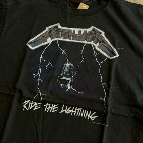 METALLICA  RIDE THE LIGHTNING TEE(NEW)