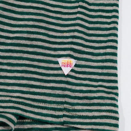 MELPLE "SEAVIEW LINEN RINGER S/S"