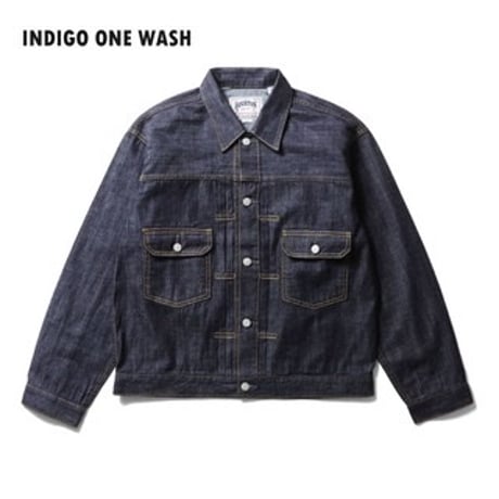 HOUSTON "US COTTON TYPE2 DENIM TRUCKER JACKET" 2COLORS