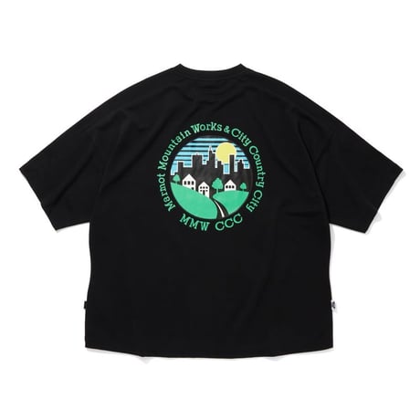CITY COUNTRY CITY × MARMOT "FEEL UP T-SHIRT_MOTIVATION" 3COLORS