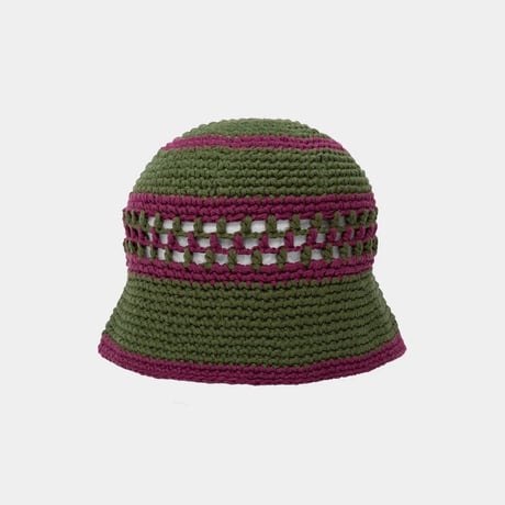 HUF WORLDWIDE "DUAL MESH CROCHET HAT" 2COLORS