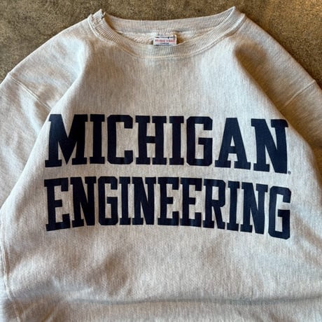 90's CHAMPION  REVERSE WEAVE"MICHIGAN ENGINEERING"