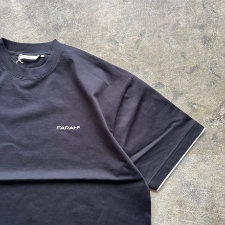 FARAH "LAYERED S/S T-SHIRT" 3COLORS