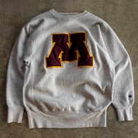 90's CHAMPION  REVERSE WEAVE"M(Minnesota Gophers)"