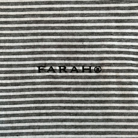 FARAH "MULTI STRIPED CREWNECK S/S TEE" 2COLORS