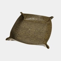 HUF WORLDWIDE "SNAKESKIN CATCHALL"