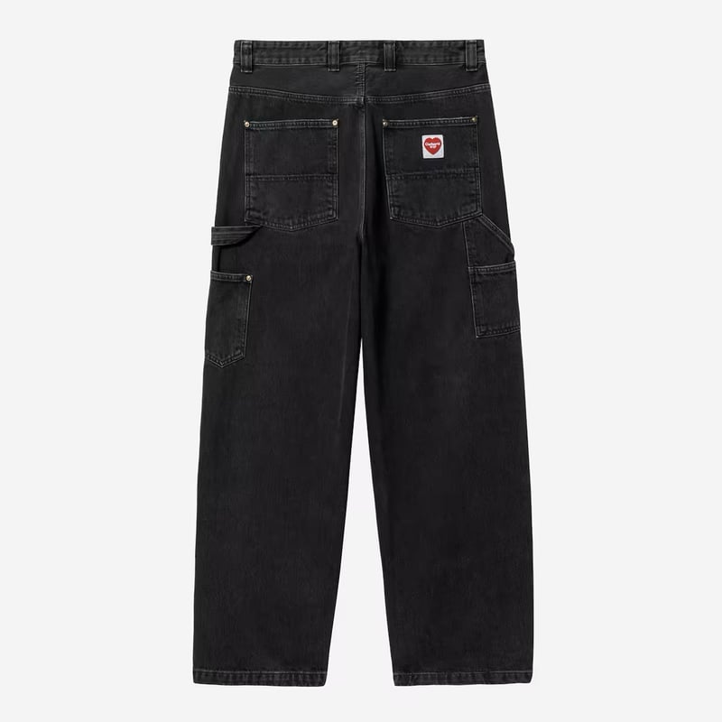 carhartt wip NASH DOUBLE KNEE PANT 黒L CARHARTT WIP 
