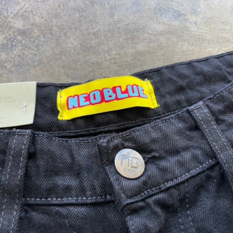 NEO BLUE "SUPER BAGGY JEANS" 2COLORS