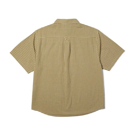 HUF WORLDWIDE "89 MICRO GINGHAM OXFORD SHIRT" 2COLORS