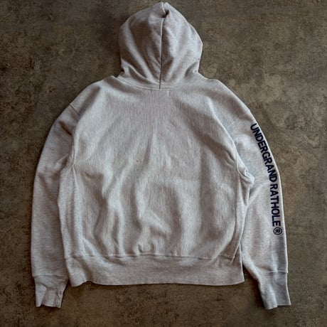 RESTRICT RATHOLE × CHAMPION   REVERSE WEAVE HOODIE "UR"