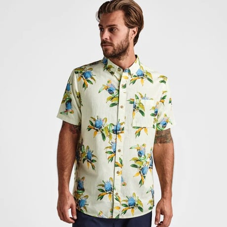 ROARK REVIVAL SCHOLAR LA SELVA S/S WOVEN 2COLORS