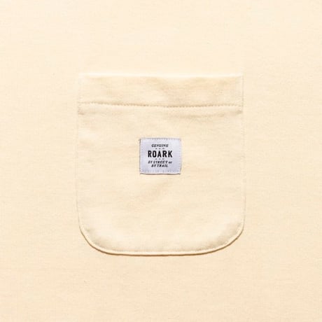 ROARK "LABEL POCKET" FINE TECH DRY TEE 2COLORS