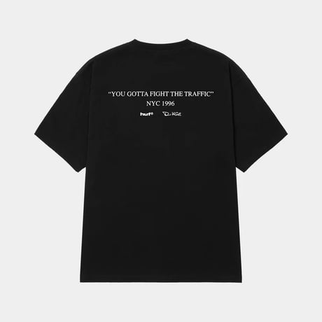 HUF WORLDWIDE "FIGHT THE TRAFFIC TEE" 2COLORS