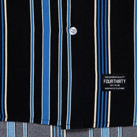 430 "S/S DRP STRIPE SHIRT" 2COLORS