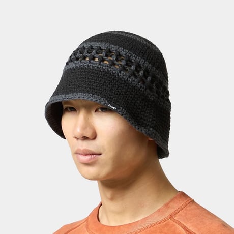 HUF WORLDWIDE "DUAL MESH CROCHET HAT" 2COLORS