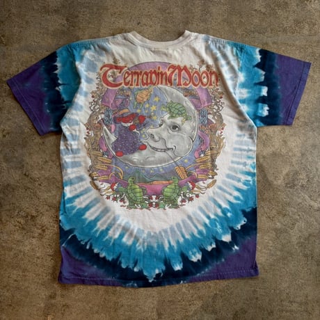 LIQUID BLUE '00 GRATEFUL DEAD "TERRAPIN MOON TIE-DYE TEE"