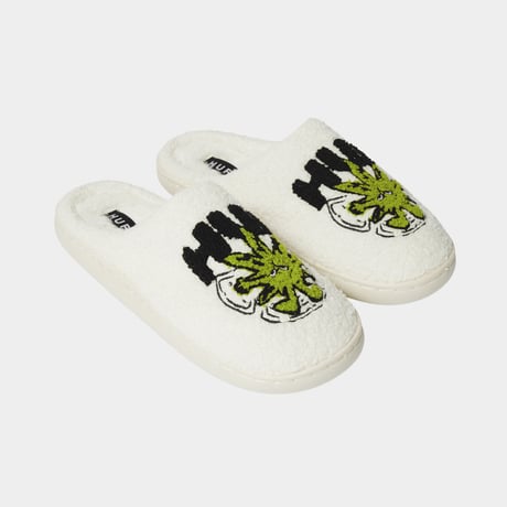 HUF WORLDWIDE "SNOW ANGEL FUZZY SLIPPER" 2COLORS
