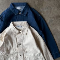 AMNE "10DENIM CHORE JACKET" 2COLORS
