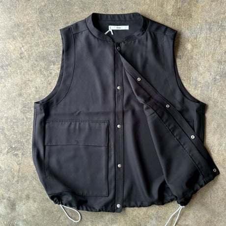 AMNE "GABARDINE USEFUL VEST"