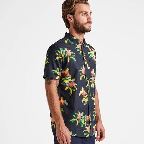 ROARK REVIVAL SCHOLAR LA SELVA S/S WOVEN 2COLORS